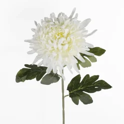 Online DecoWoerner Künstliche Dahlien-Stielblume, 80 Cm weiß