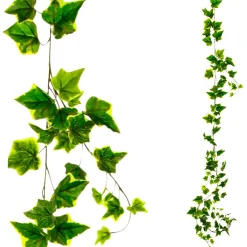 Discount DecoWoerner Künstliche Efeu-Girlande 170 Cm Gelb grün
