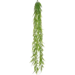 Clearance DecoWoerner Künstliche Farnranke Schwer Entflammbar B1, 167 Cm