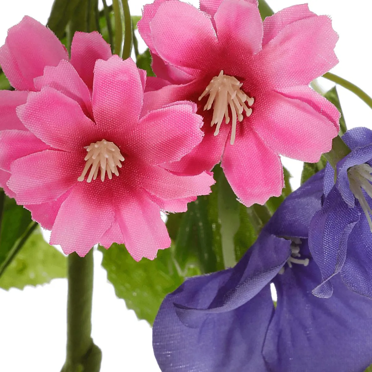 Discount DecoWoerner Künstliche Feldblumen-Girlande Blumen-Ranke Rosa Lila 158 Cm mehrfarbig