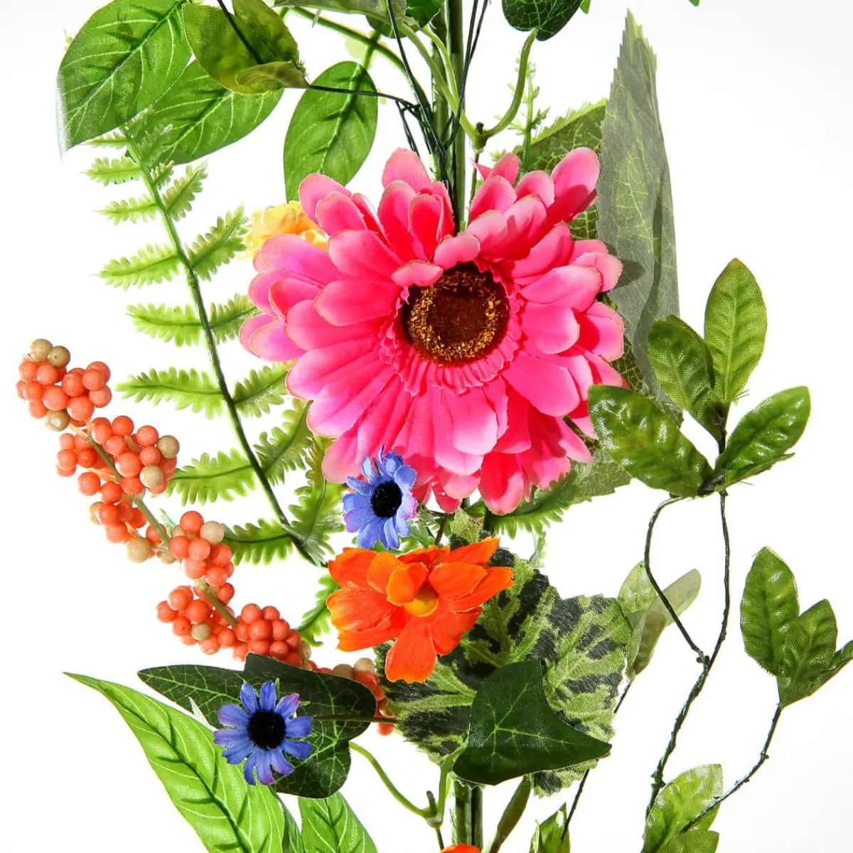 Outlet DecoWoerner Künstliche Gerbera-Ranke, 180 Cm mehrfarbig