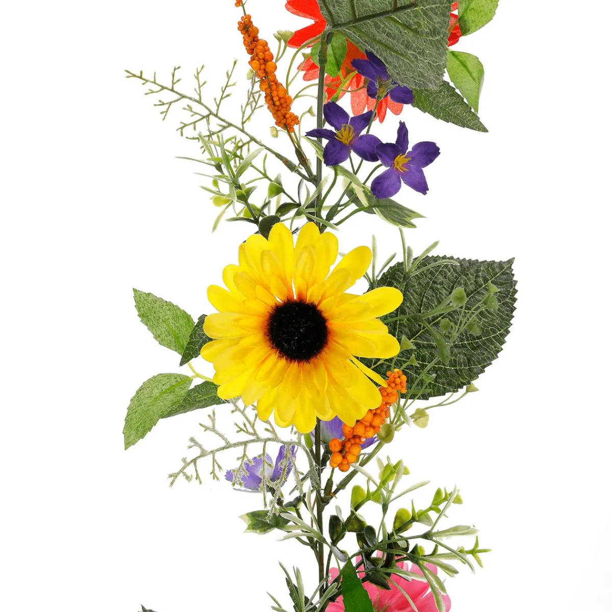 Outlet DecoWoerner Künstliche Gerbera-Ranke, 180 Cm mehrfarbig