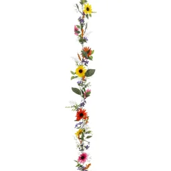 Outlet DecoWoerner Künstliche Gerbera-Ranke, 180 Cm mehrfarbig