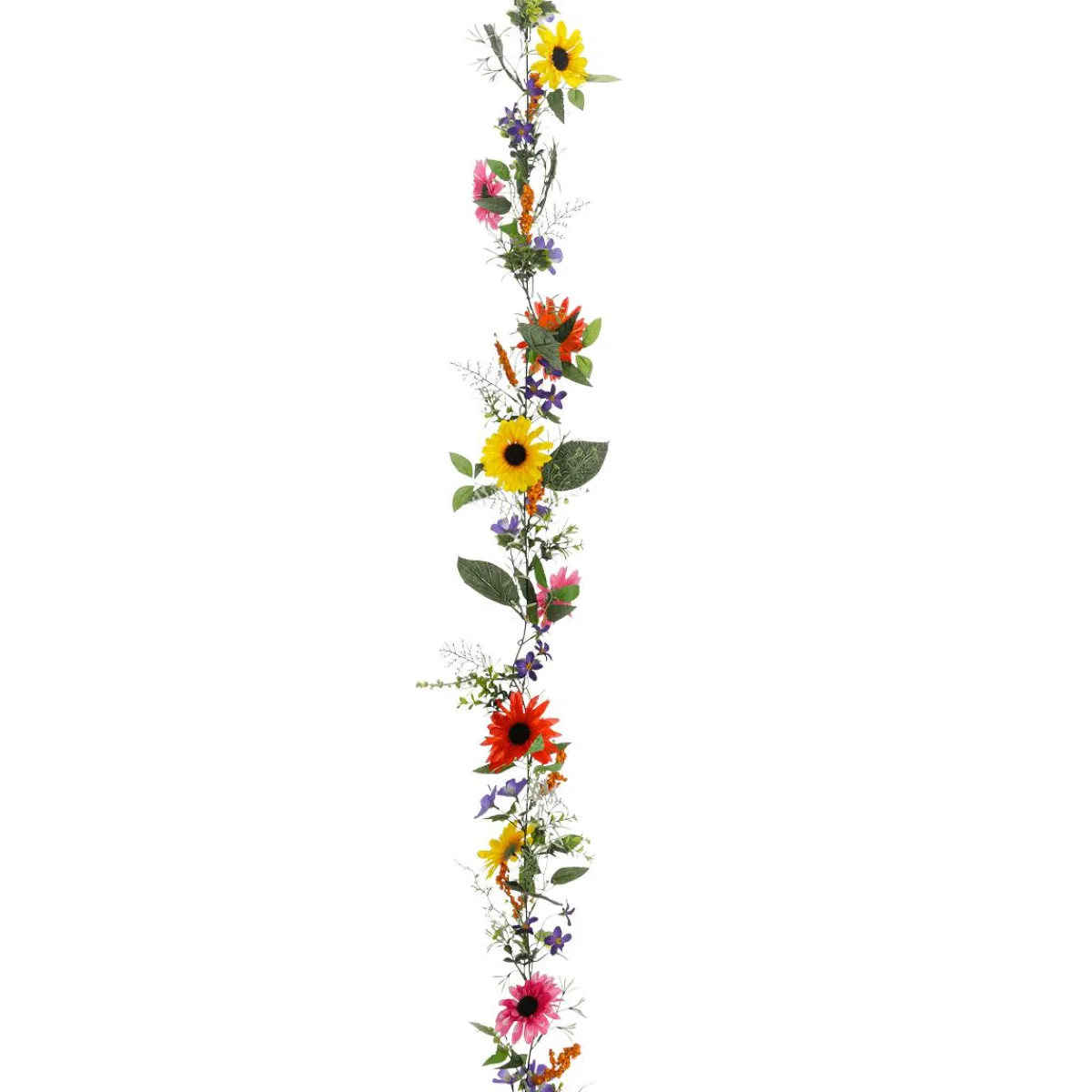 Outlet DecoWoerner Künstliche Gerbera-Ranke, 180 Cm mehrfarbig