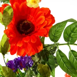 Outlet DecoWoerner Künstliche Gerbera-Ranke, 180 Cm mehrfarbig