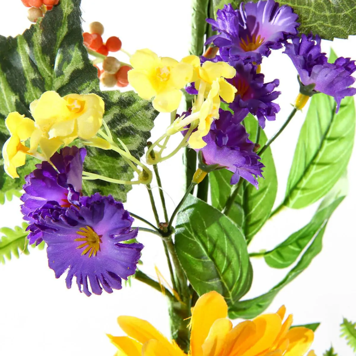 Outlet DecoWoerner Künstliche Gerbera-Ranke, 180 Cm mehrfarbig