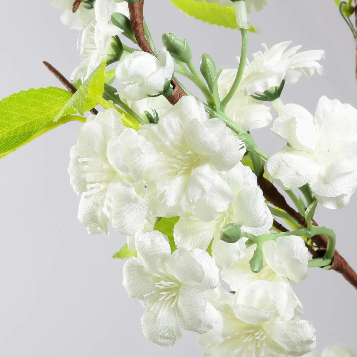 Sale DecoWoerner Künstliche Kirschblüten-Girlande 110 Cm weiß