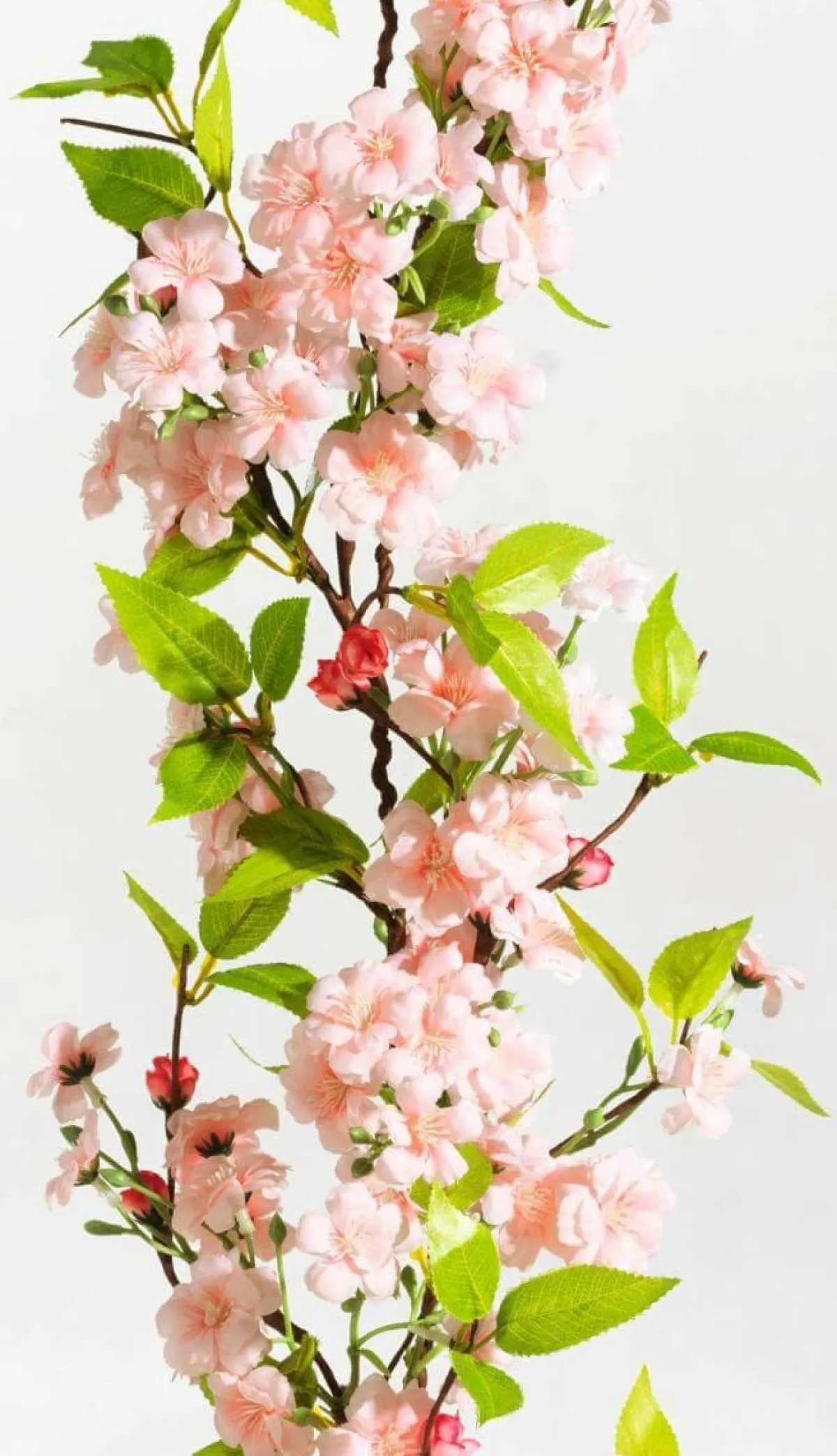 Clearance DecoWoerner Künstliche Kirschblüten-Girlande , 110 Cm rosa
