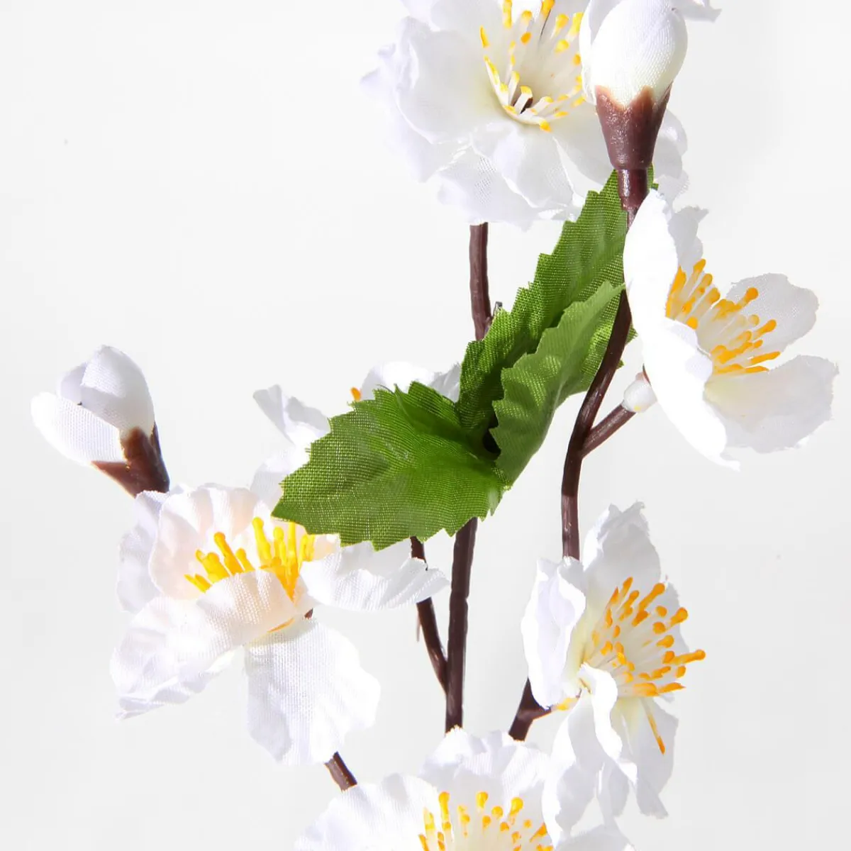 Best DecoWoerner Künstliche Kirschblüten-Ranke, 180 Cm weiß