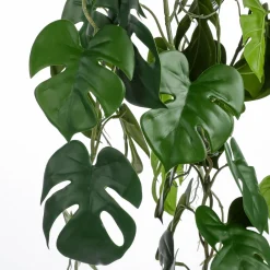 Hot DecoWoerner Künstliche Monstera Hängepflanze Im Topf 106 Cm grün