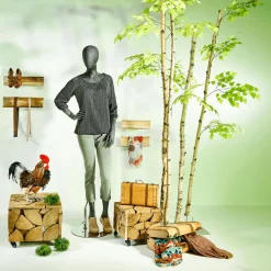 Clearance DecoWoerner Künstliche Mooshalbkugeln Pack à 3 Stück grün