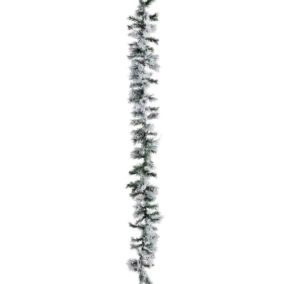 New DecoWoerner Künstliche PE Tannengirlande, Beschneit, 270 Cm grün