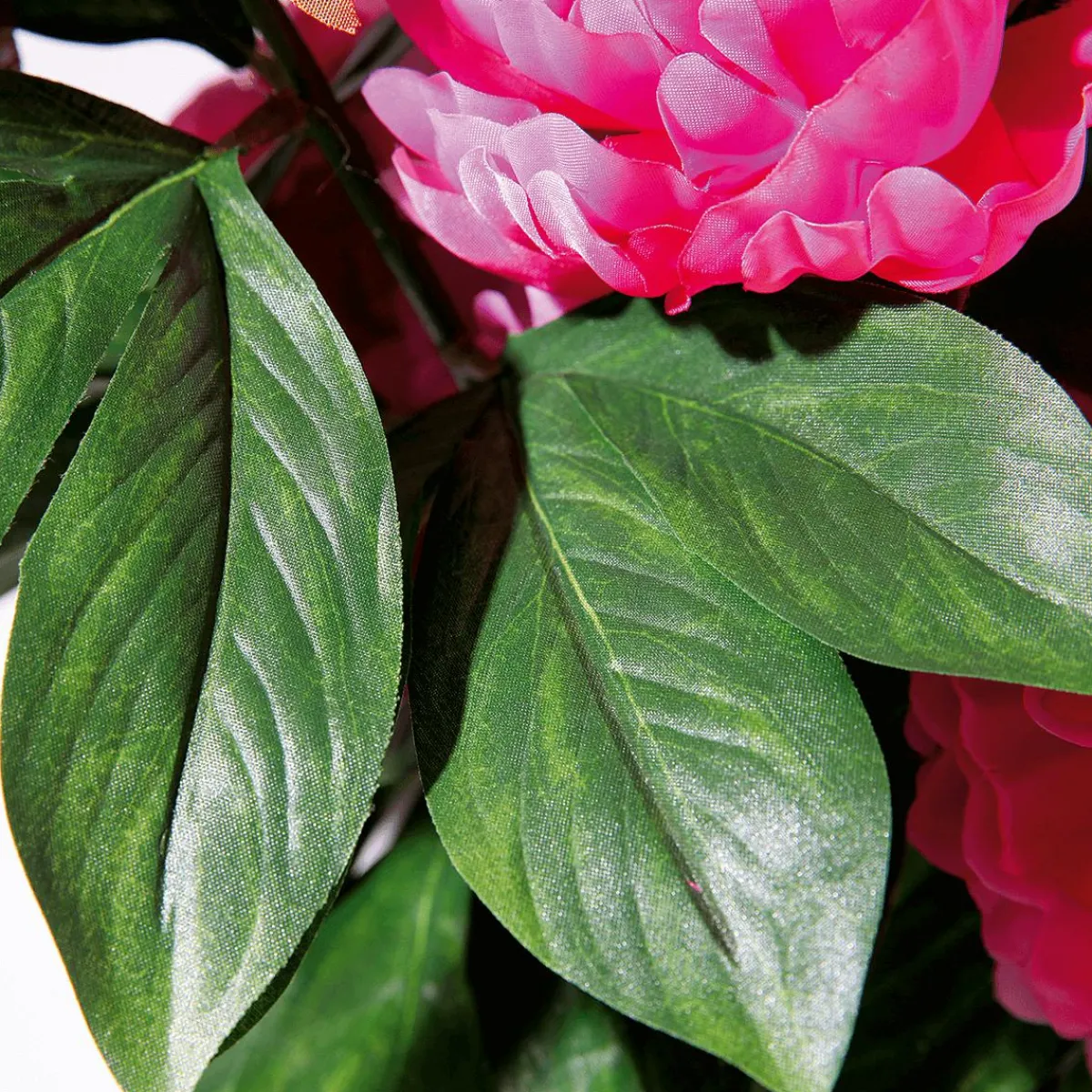 Best DecoWoerner Künstliche Pfingstrose Im Topf rosa
