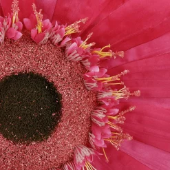 Sale DecoWoerner Künstliche Riesen-Gerbera-Blüte Pink, 45 Cm Ø rosa