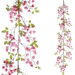 Clearance DecoWoerner Künstliche Kirschblüten-Girlande 140 Cm rosa