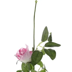 Clearance DecoWoerner Künstliche Rosen-Ranke , 180 Cm rosa