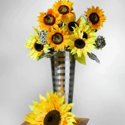 Outlet DecoWoerner Künstliche Sonnenblume, 85 Cm gelb