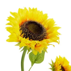 Hot DecoWoerner Künstliche Sonnenblume Mit 3 Blüten, 87 Cm gelb