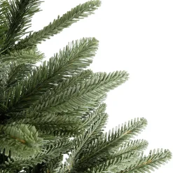 Discount DecoWoerner Künstliche Tanne Im Holzwürfel grün