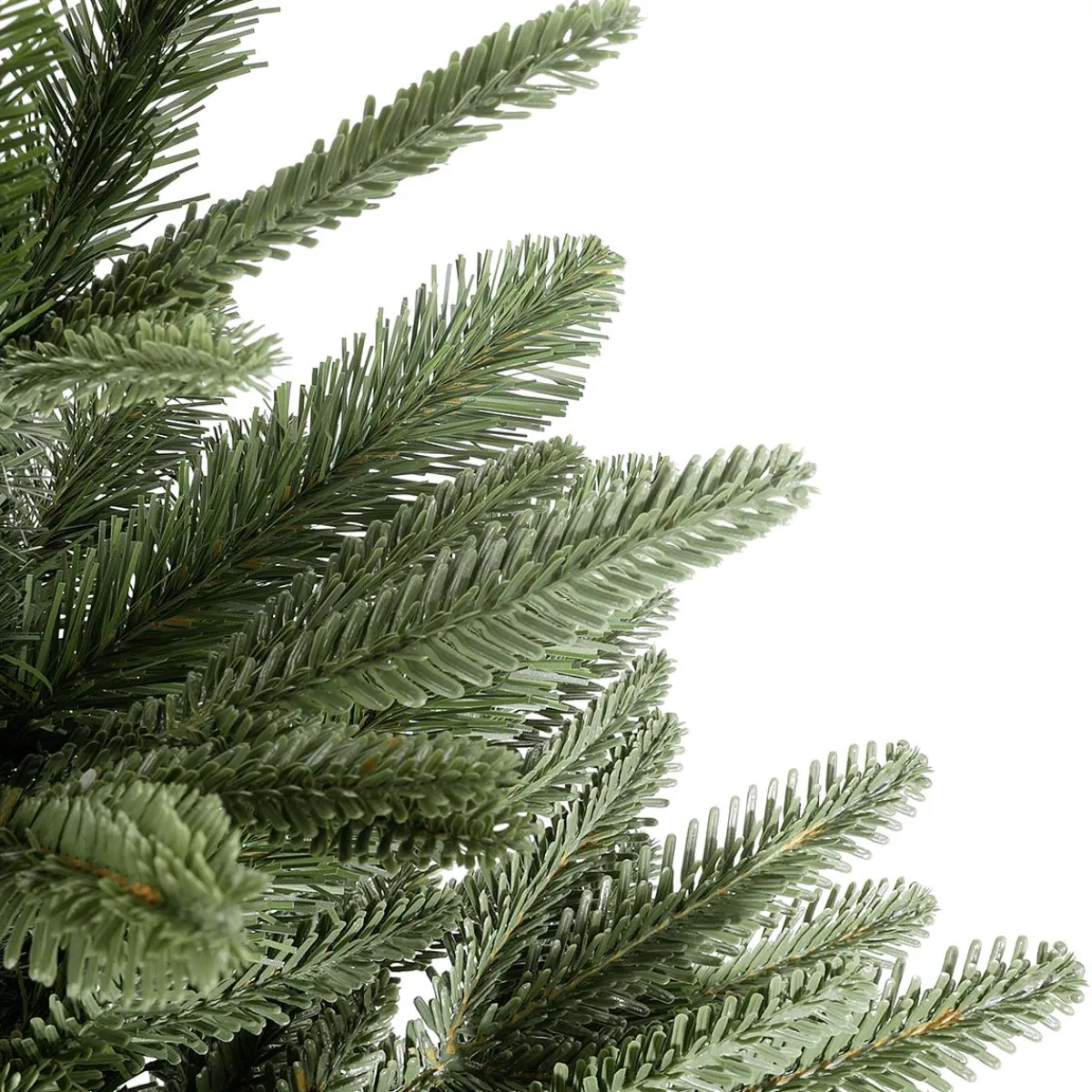 Discount DecoWoerner Künstliche Tanne Im Holzwürfel grün