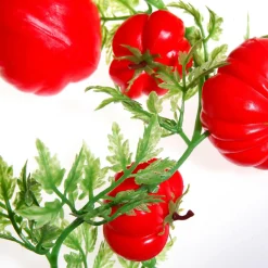 Clearance DecoWoerner Künstliche Tomaten-Ranke 200 Cm rot
