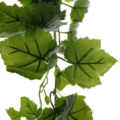 Outlet DecoWoerner Künstliche Weinblätter-Ranke, 160 Cm grün