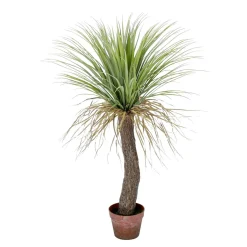 Discount DecoWoerner Künstliche Yucca Palme "wild" Im Topf 110 Cm grün