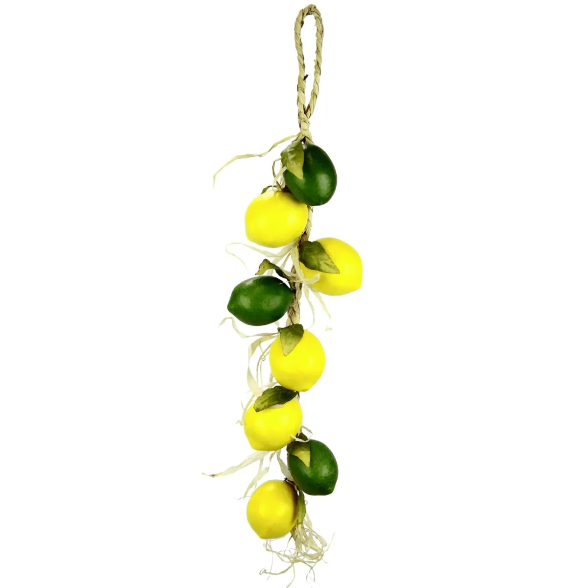 Best DecoWoerner Künstliche Zitronen-Limetten Ranke 53 Cm mehrfarbig