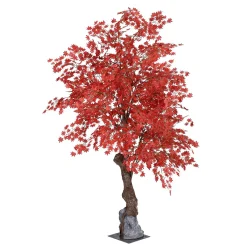 Sale DecoWoerner Künstlicher Ahorn Herbstbaum, 240 Cm rot
