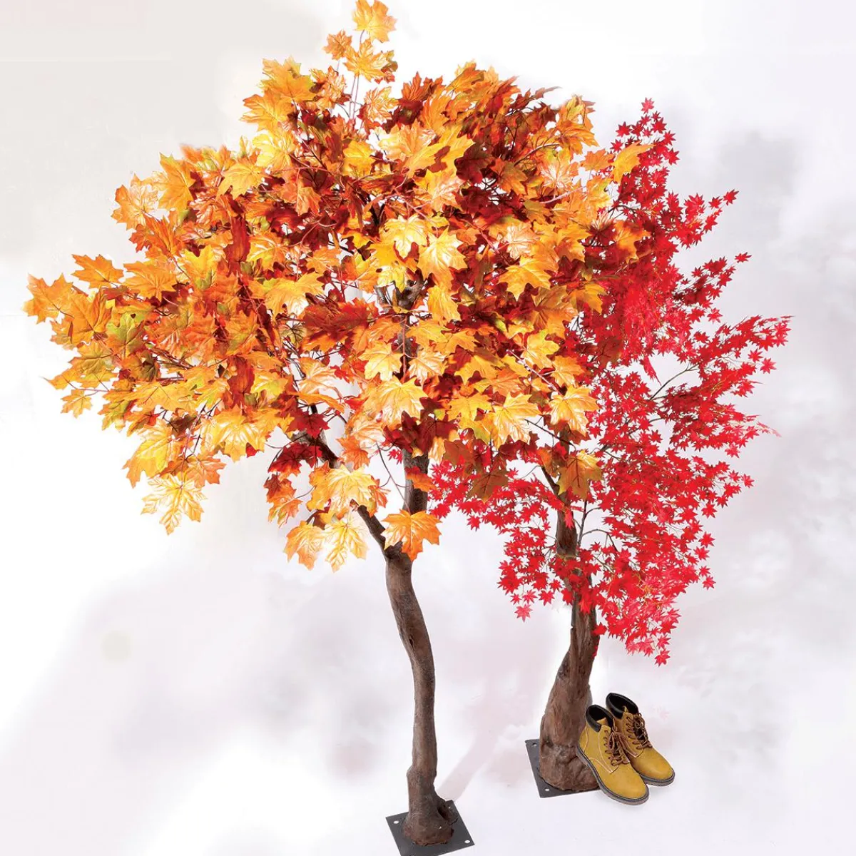 Sale DecoWoerner Künstlicher Ahorn Herbstbaum, 240 Cm rot