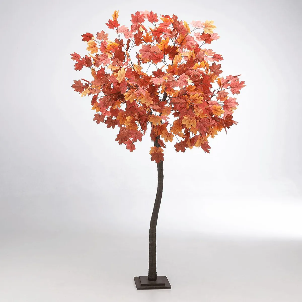 Discount DecoWoerner Künstlicher Ahornbaum 200 Cm orange
