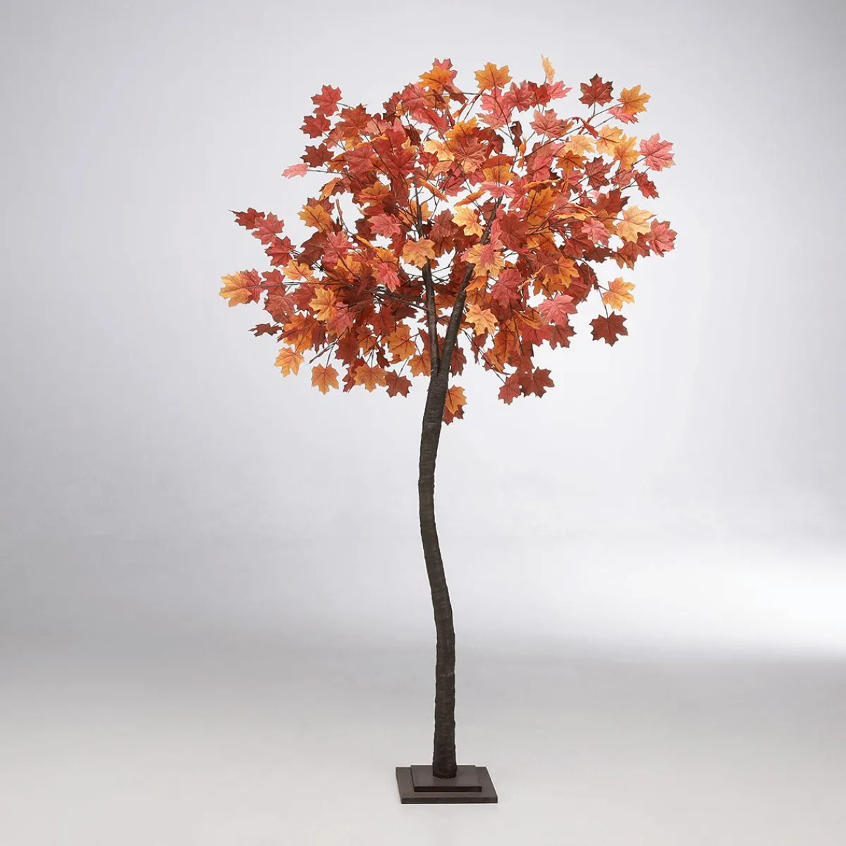 Discount DecoWoerner Künstlicher Ahornbaum 200 Cm orange