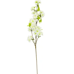 Discount DecoWoerner Künstlicher Apfelblüten-Zweig 84 Cm weiß