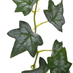 Best DecoWoerner Künstlicher Efeuhänger - Weiß 85 Cm grün