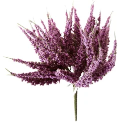 Best DecoWoerner Künstlicher Erikabusch Heidekraut, 30 Cm violett