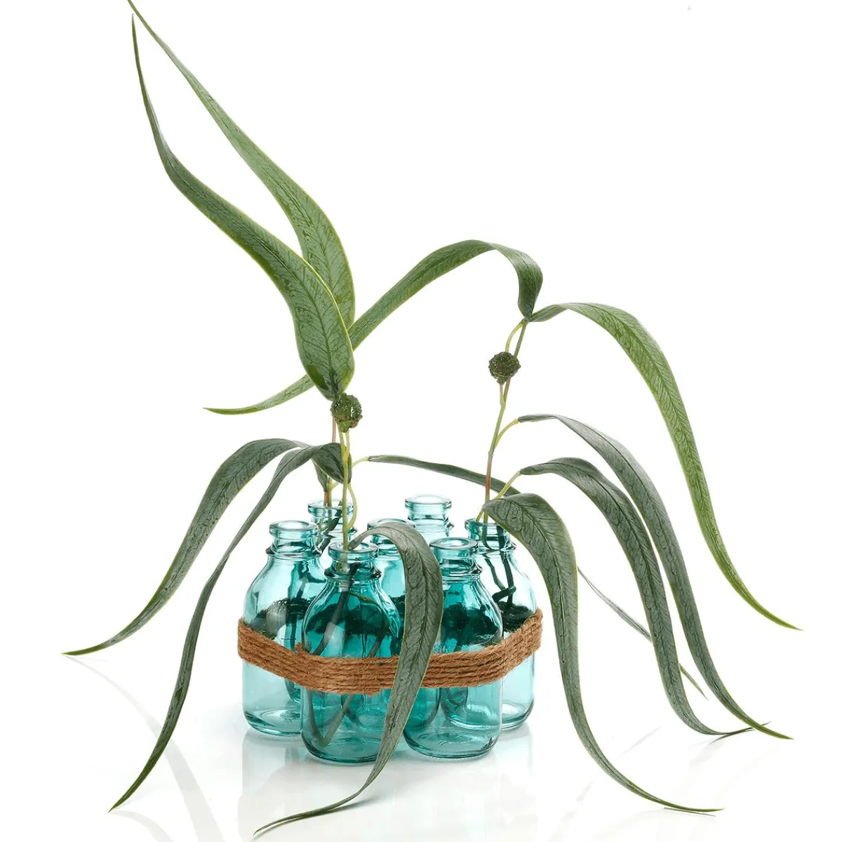DecoWoerner Künstlicher Eucalyptus, 60 Cm grün