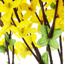 Hot DecoWoerner Künstlicher Forsythienbusch 59 Cm gelb