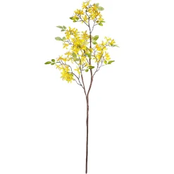 Discount DecoWoerner Künstlicher Forsythienzweig , 95 Cm gelb