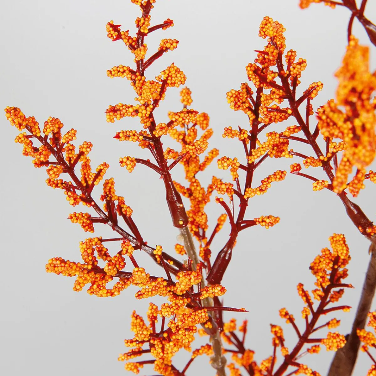 Online DecoWoerner Künstlicher Herbstzweig Astilbe 89 Cm orange