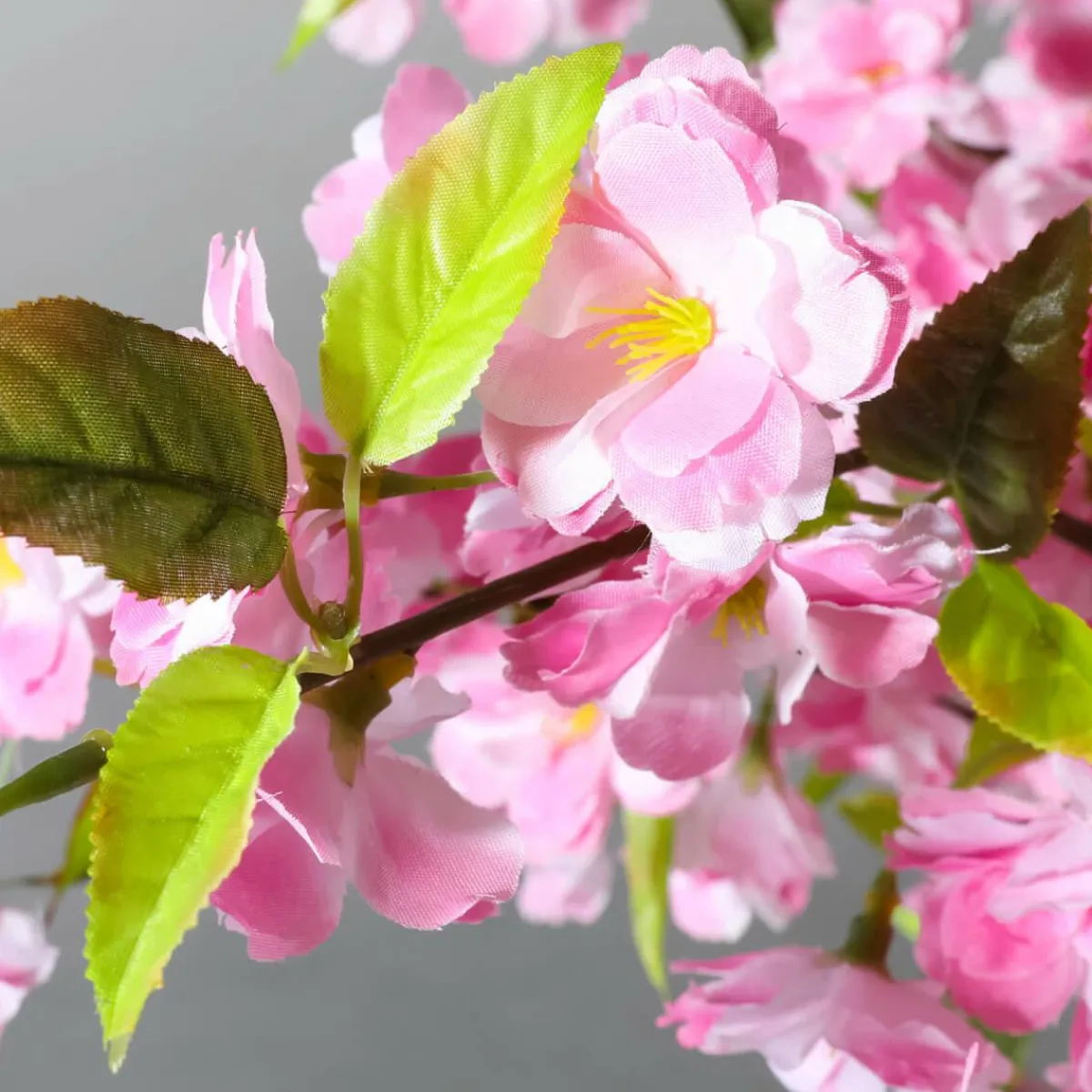 New DecoWoerner Künstlicher Kirschblüten Baum, 220 Cm, rosa