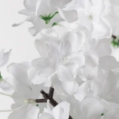 Clearance DecoWoerner Künstlicher Kirschblüten-Baum, 200 Cm, weiß