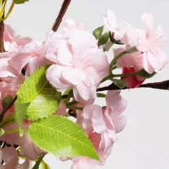 Hot DecoWoerner Künstlicher Kirschblüten-Zweig 65 Cm rosa