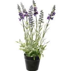 Sale DecoWoerner Künstlicher Lavendel Im Topf, 30 Cm grün