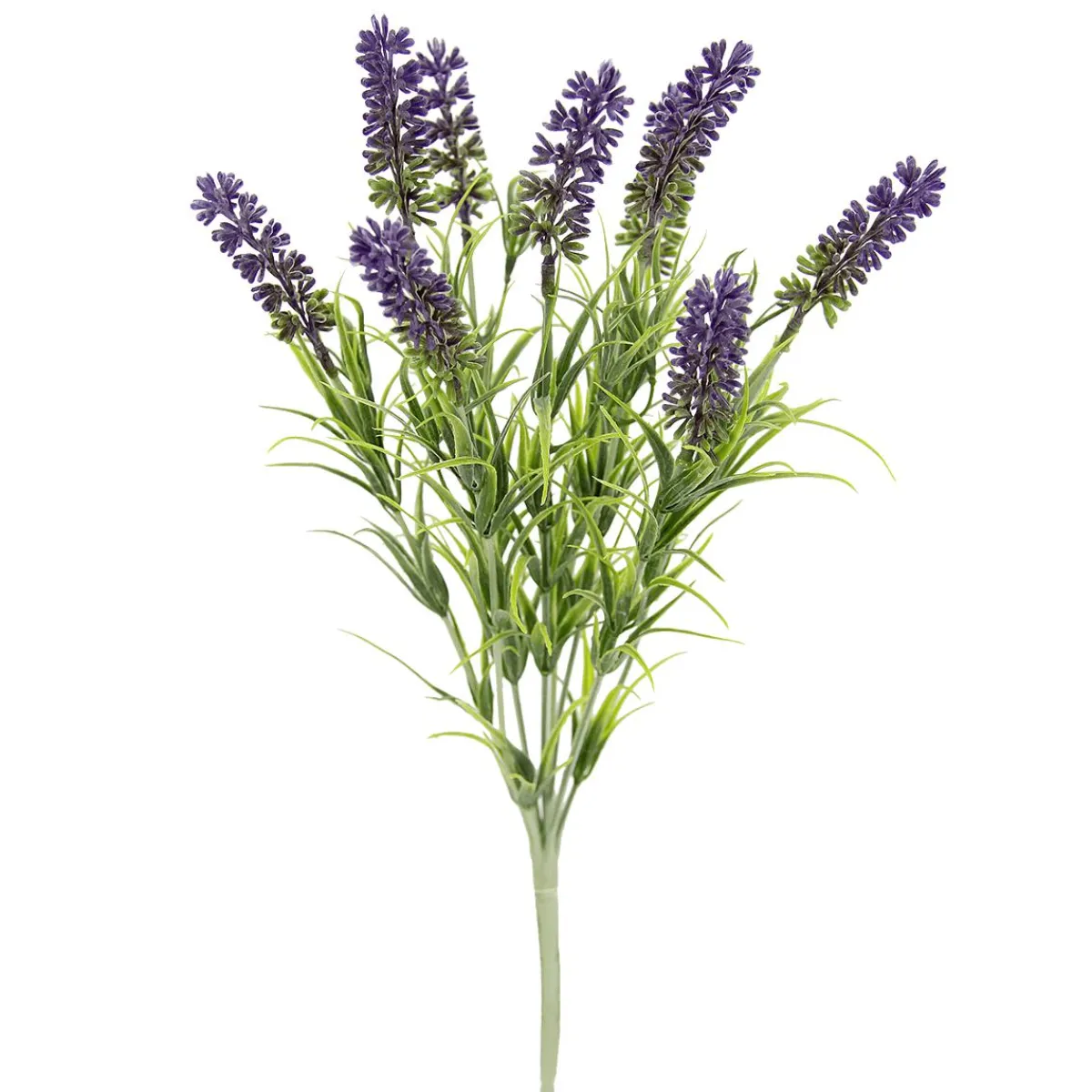 Hot DecoWoerner Künstlicher Lavendelbündel Mit Steckstab 37 Cm violett