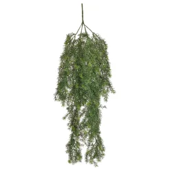 DecoWoerner Künstlicher Nadelgehölzhänger Schwer Entflammbar B1, 80 Cm grün