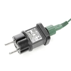 New DecoWoerner Künstlicher Spritzguss-Weihnachtsbaum Rottanne Mit LED 240 Cm grün