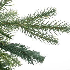 DecoWoerner Künstlicher Spritzguss-Weihnachtsbaum Rottanne 240 Cm grün
