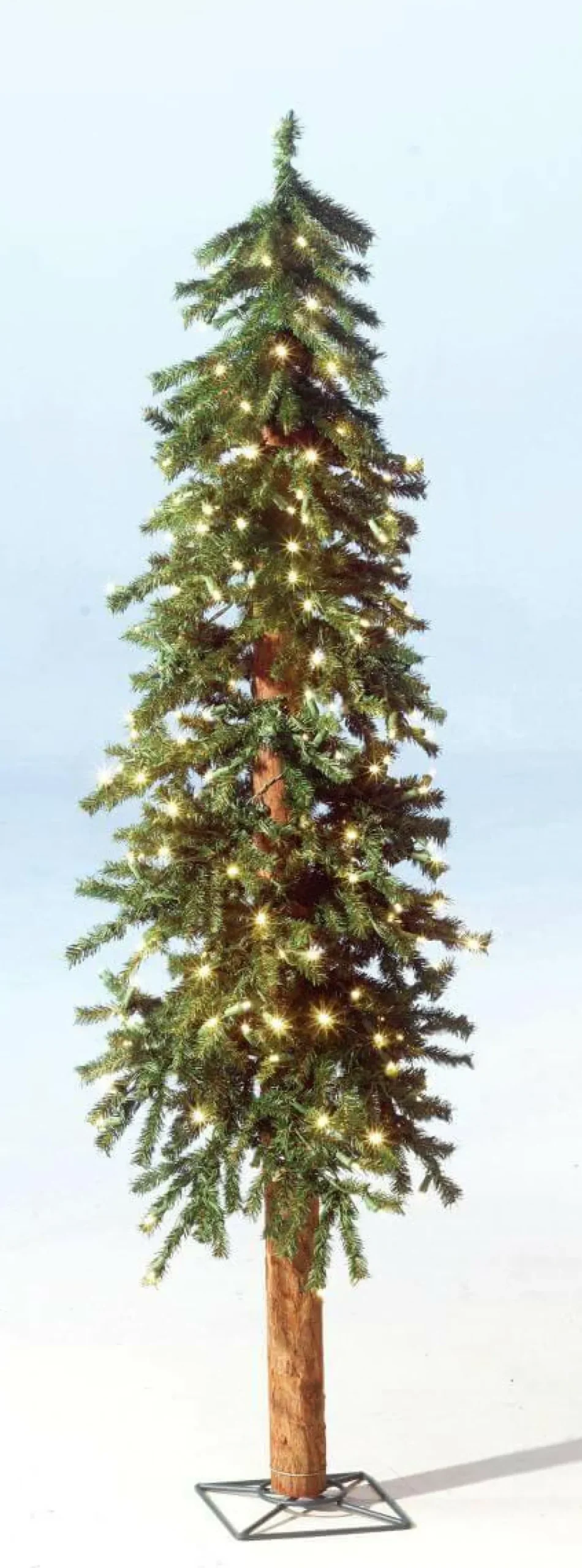 Outlet DecoWoerner Künstlicher Tannenbaum Alpintanne Mit LED 150 Cm grün