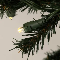 Sale DecoWoerner Künstlicher Tannenbaum Alpintanne Mit LED 240 Cm grün