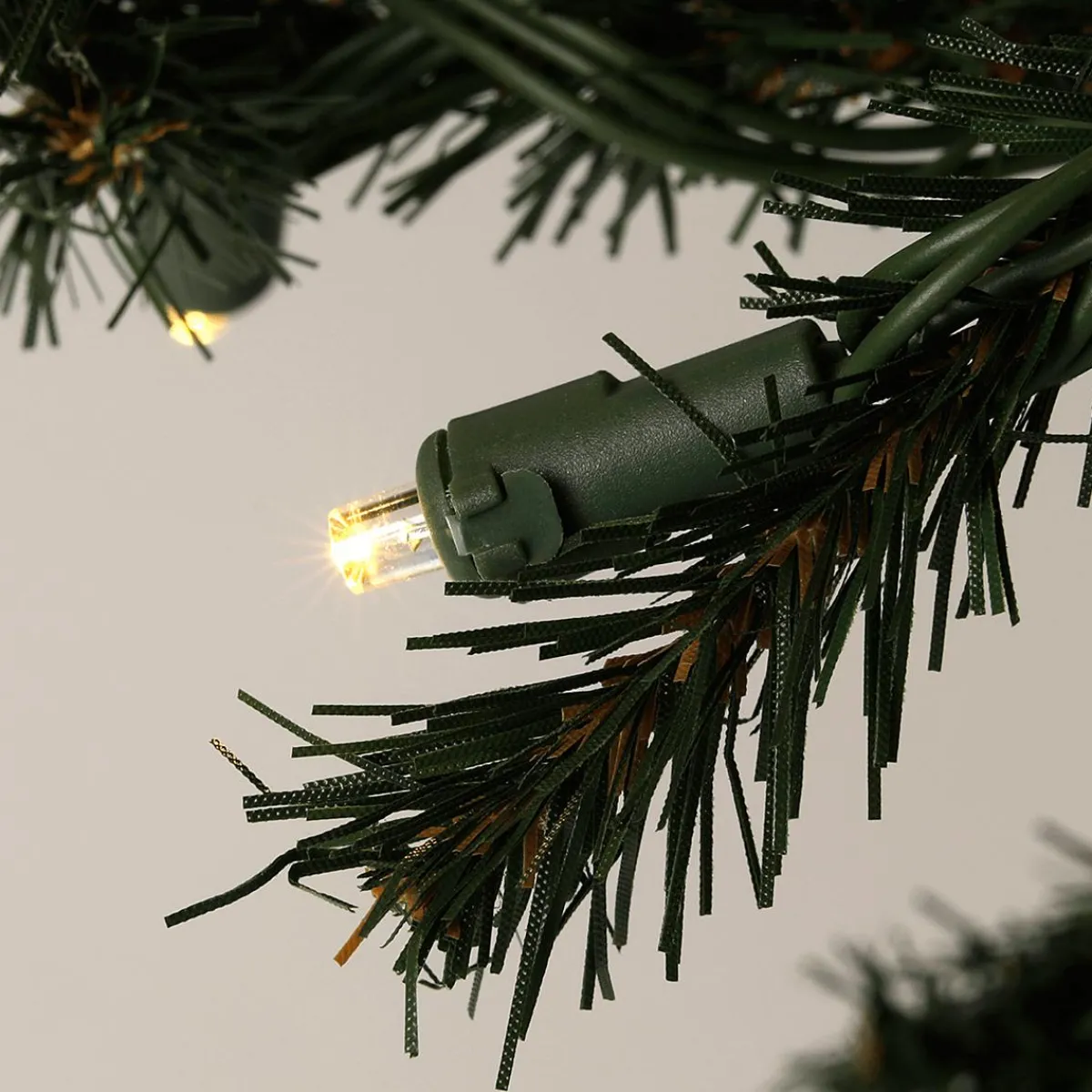 Sale DecoWoerner Künstlicher Tannenbaum Alpintanne Mit LED 240 Cm grün